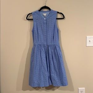 Jcrew Eyelet Summer Dress